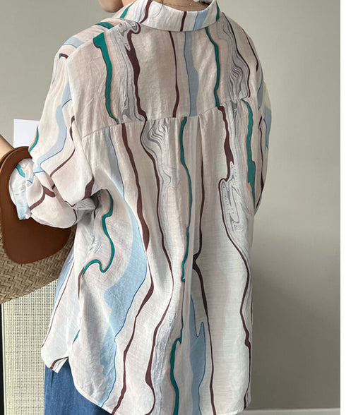Crooked Line Blouse